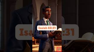 Renew Your Strength  Isaiah 4031 Animated Bible Verse [upl. by Enattirb926]