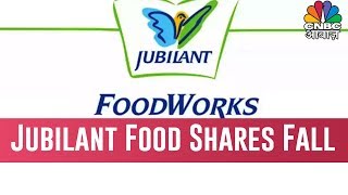 Jubilant Food Share Price Drop To 129250  Akhiri Sauda  February 06 [upl. by Fidel]