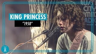 King Princess quot1950quot LIVE Performance  Austin City Limits Radio [upl. by Eelymmij409]