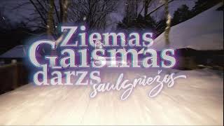 Pastaiga Ziemas Gaismas dārzā Saulgriežos 20222023 [upl. by Enrique677]