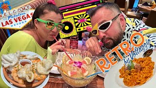 RETRO by Voltaggio 80’s and 90’s Classics reimagined LAS VEGAS Restaurant Review [upl. by Jabe]