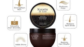 Keratin Hair Mask Honest Review  Keratin Hair Mask Benefits  Repair Demage Hair [upl. by Rome486]