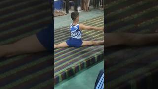 Floor exercise boys gymnastics 💪 under 12 [upl. by Noiro]