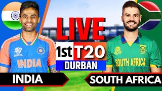 India vs South Africa 1st T20  Live Cricket Match Today  IND vs SA Live Match Today  IND vs SA [upl. by Nonnahsed]