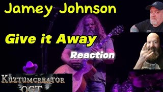 Raw performance by Jamey Johnsons Just give it away  reaction [upl. by Atnas]