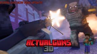 ActualGuns 3D gun addon new update download now realistic gun design [upl. by Haroun]