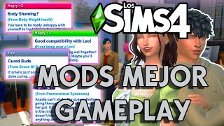 MEJORES MODS PARA MÁS GAMEPLAY EN SIMS 4 [upl. by Nylssej]