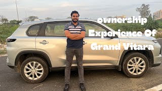 Ownership Experience of Base Model Grand Vitara  Sigma Smart Hybrid [upl. by Ativet741]