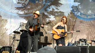 Gillian Welch and David Rawlings  quotWhite Rabbitquot at Hardly Strictly Bluegrass 2011 [upl. by Bohon697]