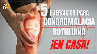 5 EJERCICIOS PARA RECUPERARSE DE LA CONDROMALACIA ROTULIANA EN CASA  TENDINOPATIA ROTULIANA [upl. by Servais914]