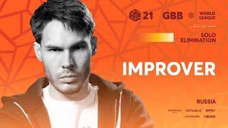 Improver 🇷🇺 I GRAND BEATBOX BATTLE 2021 WORLD LEAGUE I Solo Elimination [upl. by Socher]