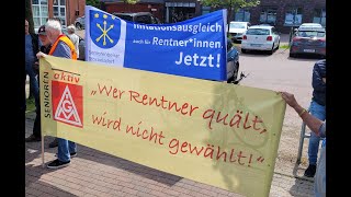 210 tausend Unterschriften  Inflationsausgleich für Rentner jetzt [upl. by Valeta51]