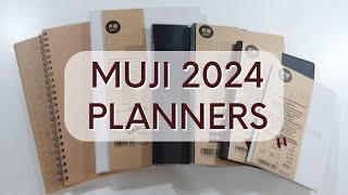 MUJI 2024 PLANNER LINE UP  2024 Planner amp Journal Series  Episode 1 [upl. by Rubetta]