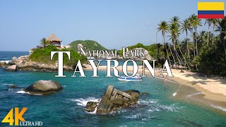 Tayrona National Park 4K Ultra HD • Stunning Footage Scenic Relaxation Film with Calming Music [upl. by Hutson]