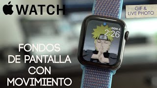 Los Mejores Fondos De Pantalla Animados En Tu Apple Watch [upl. by Chinua]