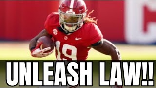 Alabama Crimson Tide Football NEWS JaMarcus Shephard talks about the Tides dangerous WR unit [upl. by Llehsem496]