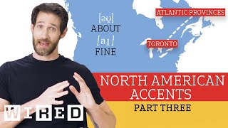 Accent Expert Gives a Tour of North American Accents  Part 3  WIRED [upl. by Yelreveb301]