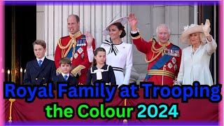 quot Royal Family at Trooping the Colour 2024 quot [upl. by Tawnya]