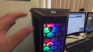 Cooler Master Masterbox MB511 red review [upl. by Nicholl]