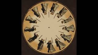 MUYBRIDGE ZOOPRAXISCOPE DISK WALTZING COUPLE 1893 [upl. by Trutko920]