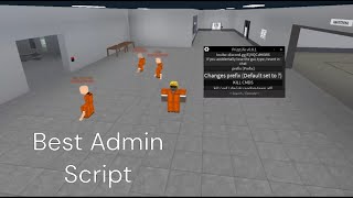 Best Prison Life Admin Script  PrizzLife v081 [upl. by Guibert]