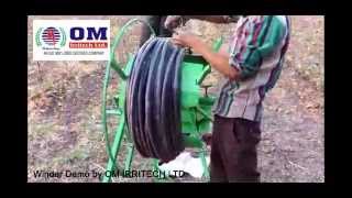 How to wind Drip Lateral  OM IRRITECH LTD [upl. by Boggs]