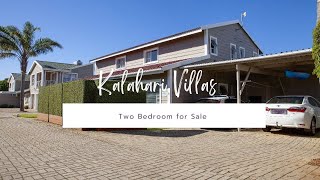 Two bedroom for sale in Kalahari Villas Hartenbos [upl. by Navinod]