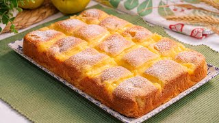 Pastel de Manzana con Crema Pastelera ¡Delicioso y Fácil 🍏💕 [upl. by Htiaf]