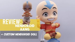 Review Nendoroid 1867  Custom Nendoroid Doll Aang Avatar The Last Airbender [upl. by Otrebide]