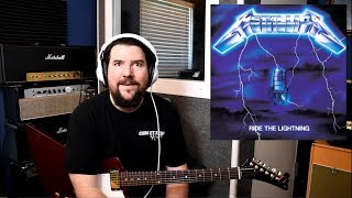 Metallica Ride The Lightning guitar gear SECRETS [upl. by Elylrac]