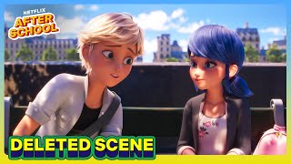 Marinette  Adrien 😍 DELETED SCENE  Miraculous Ladybug amp Cat Noir The Movie  Netflix [upl. by Naesyar400]