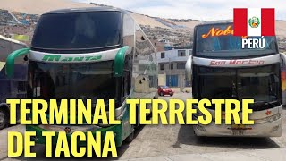 Recorriendo el Terminal Terrestre de Tacna Perú 🇵🇪 [upl. by Aicemaj]