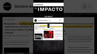 Los mejores sociólogos advierten del uso de los términos “Culto” y “Secta” theimpact elimpacto [upl. by Nilesoj770]