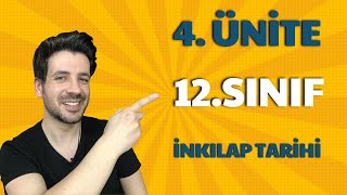 12 SINIF İNKILAP TARİHİ 4 ÜNİTE FULL TEKRAR  İki Savaş Arasındaki Dönemde Türkiye [upl. by Oinafipe]