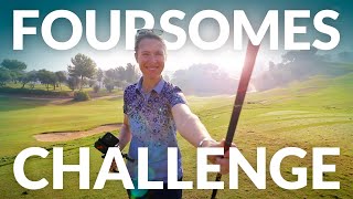 FOURSOMES WITH A TOUR PRO La Cala Asia Course Vlog with Sophie Walker CostaDelSol [upl. by Ahsenahs558]