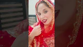 Laal chunariya odh li maine ❤❤shortsvideo [upl. by Ahsirahc]