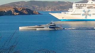 ADASTRA YACHT PATMOS ISLAND 2017 [upl. by Alletnahs]