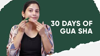 GUA SHA FOR 30DAYS sshivada 30DAYS guasha guashatutorial [upl. by Lehet]