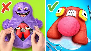 ¿Quién está embarazada Alfabeto Lore contra Grimace 😱 Divertidos Fidgets de bricolaje [upl. by Fredette]