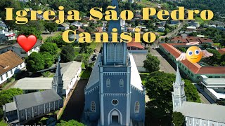 Igrejas antigas de Porto Novo São Pedro Canísio em Itapiranga SC4k [upl. by Mays]