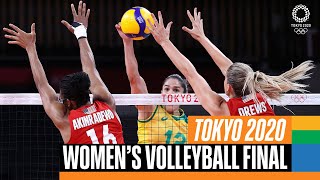 Brazil 🇧🇷 vs USA 🇺🇸  Womens Volleyball Gold Medal Match  Tokyo Replays [upl. by Crissy628]