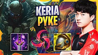 LEARN HOW TO PLAY PYKE SUPPORT LIKE A PRO  🔥NEW ITEMS🔥T1 Keria Plays Pyke Support vs Yuumi [upl. by Clarice478]