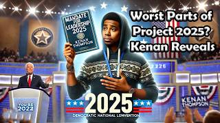 SNL Kenan Thompsons Why Project 2025 Speech at the DNC Matters [upl. by Lea]