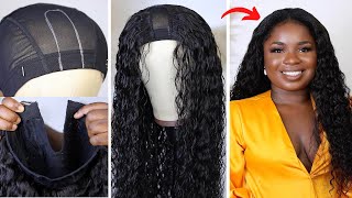 HOW TO MAKE A U PART WIG FULL SEW IN WITH LEAVE OUT  STEP BY STEP ft Ula Hair [upl. by Leif]