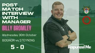 Post Match Interview  Rockettes vs Steyning  30th October 24 [upl. by Latihs847]