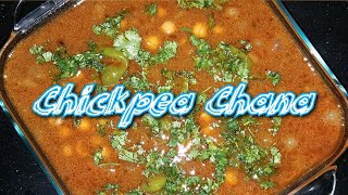 ChanaCholey SalanChickpea CurryVegan Delicous Easy and Quick [upl. by Calvina]