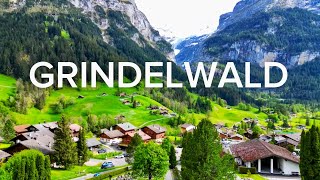 🍃Beautiful GRINDELWALD 🍃Switzerland 🇨🇭Travel Guide  4K [upl. by Bonilla34]