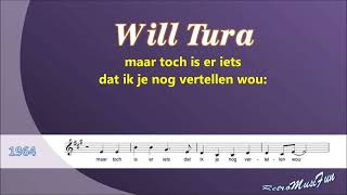 Will Tura  Medley 1  Karaokegetransponeerd [upl. by Liarret]