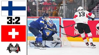 FINLAND VS SWITZERLAND KARJALA CUP 2024 [upl. by Elreath]