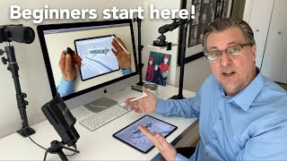 Getting Started With Sketchup For iPad  A DrawAlong Tour For Beginners [upl. by Lubow]